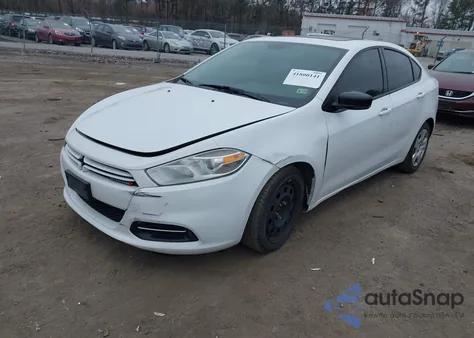 2014 Dodge Dart Se from USA, damaged, VIN 1C3CDFAAXED770481